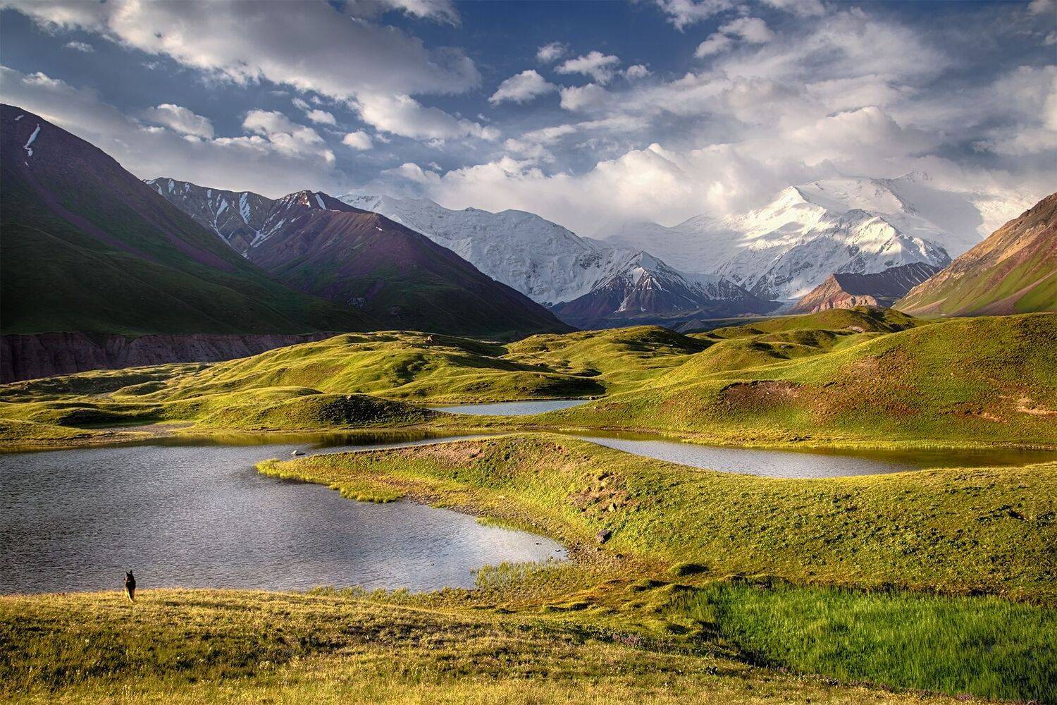 кыргызстан, горы, памиро-алай, пик ленина (7134m), Элина Магалимова