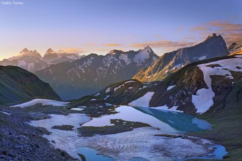 В горах Кавказа