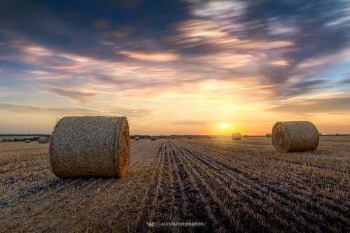 Облачные рисунки августа