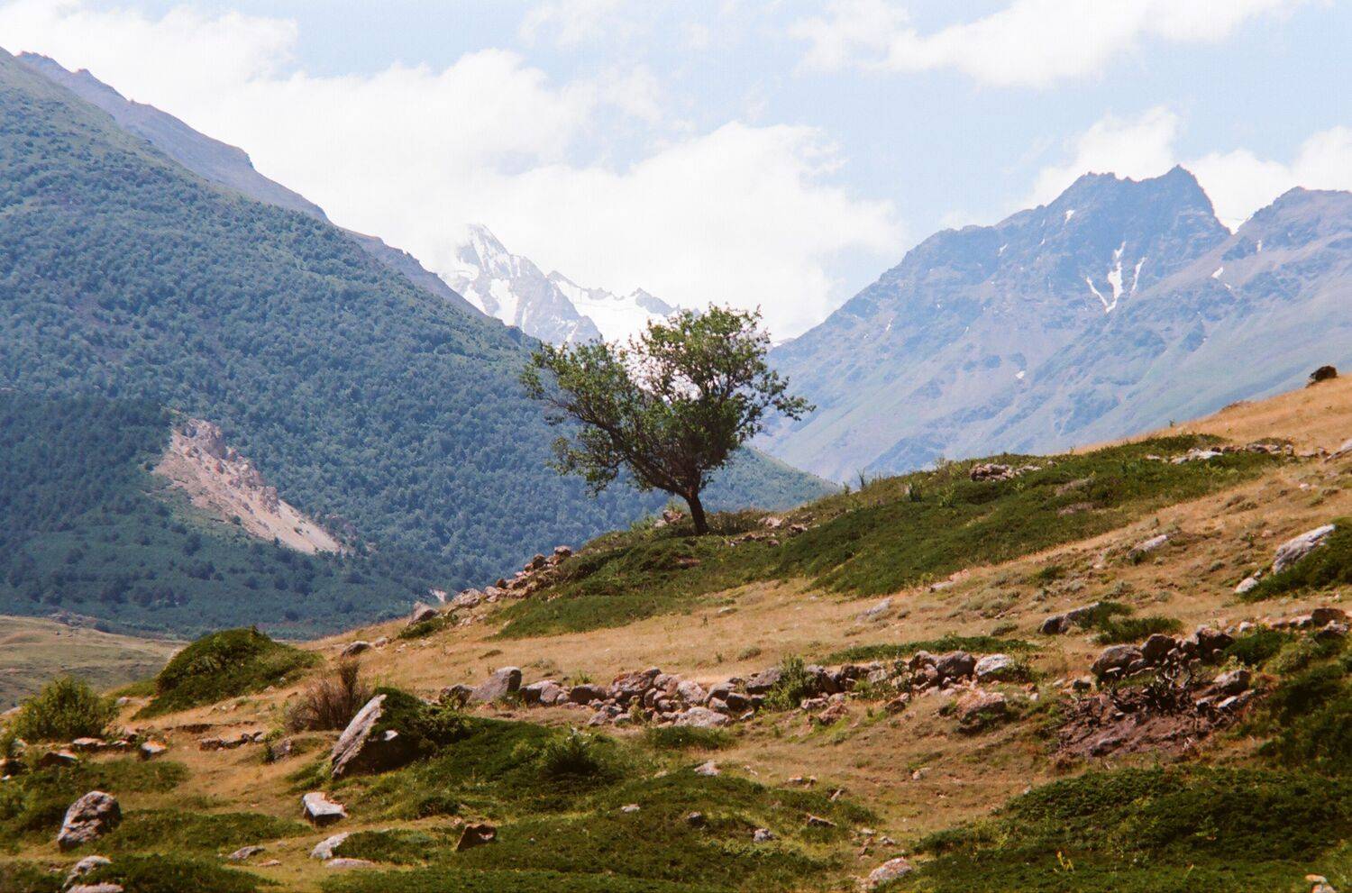 mountains sky clouds plateau rage landscape  rock caucasus, Егор Бугримов