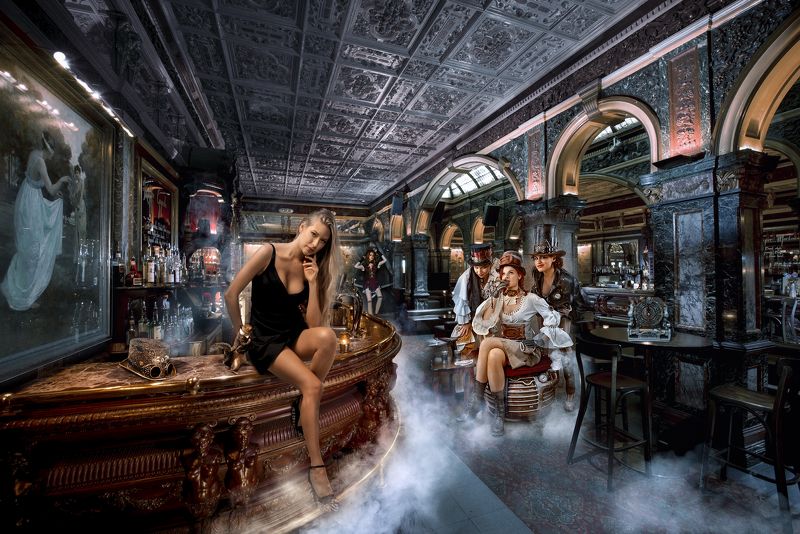 студийный портрет, красивая девушка, женский портрет, концептуальное, будуар Виктория фото превью