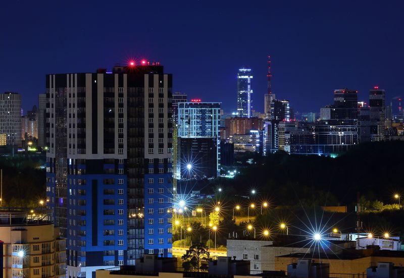 Ночной Екатеринбург фото превью