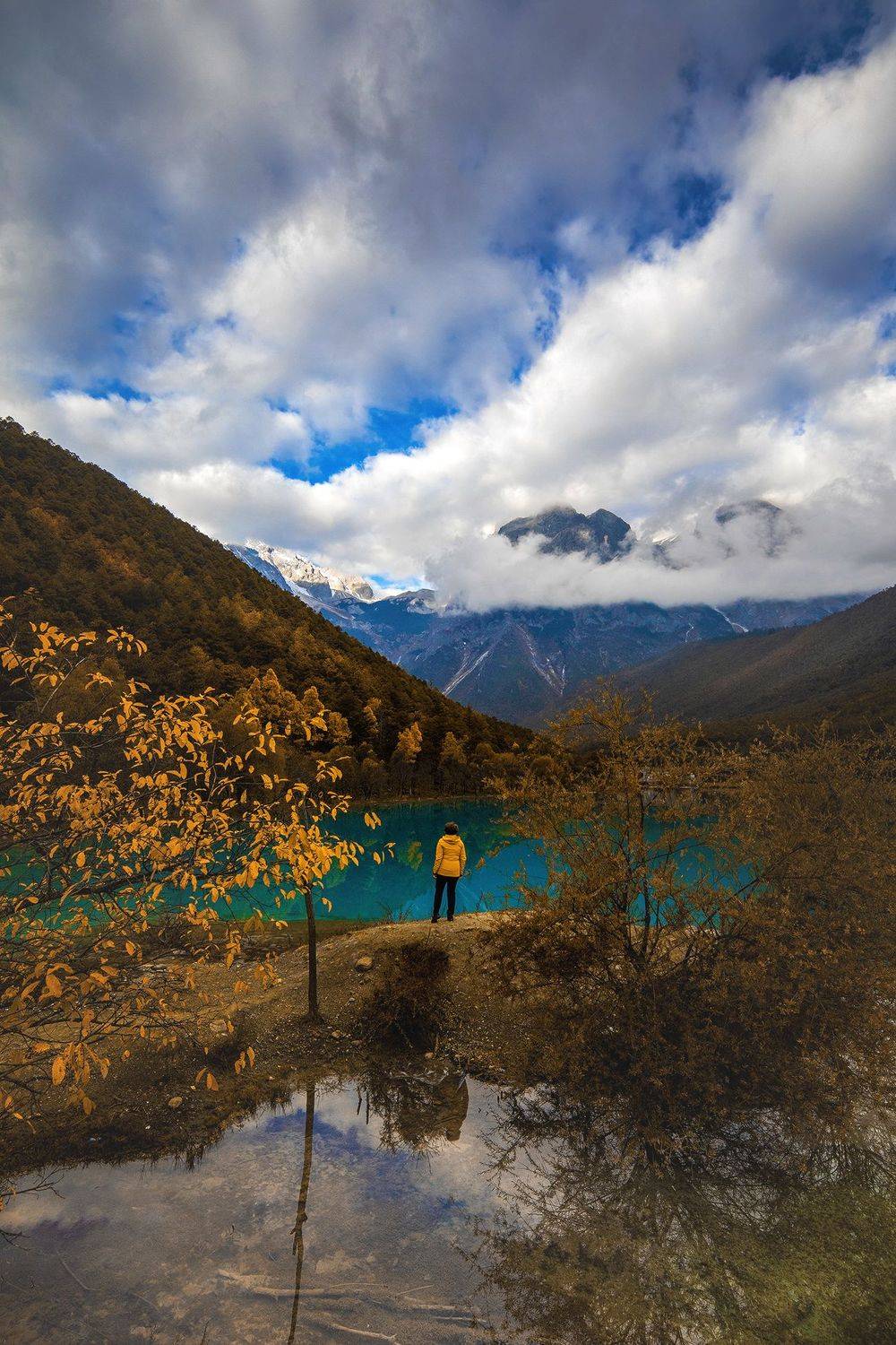 пейзаж, китай, landscape, china, mountains, yulong, lijiang, yunnan province, 云南, 丽江, 蓝月谷, Токарев Олег