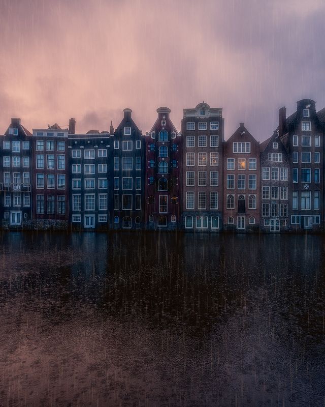 amsterdam, rain, rainy, moody Rainy Amsterdam фото превью