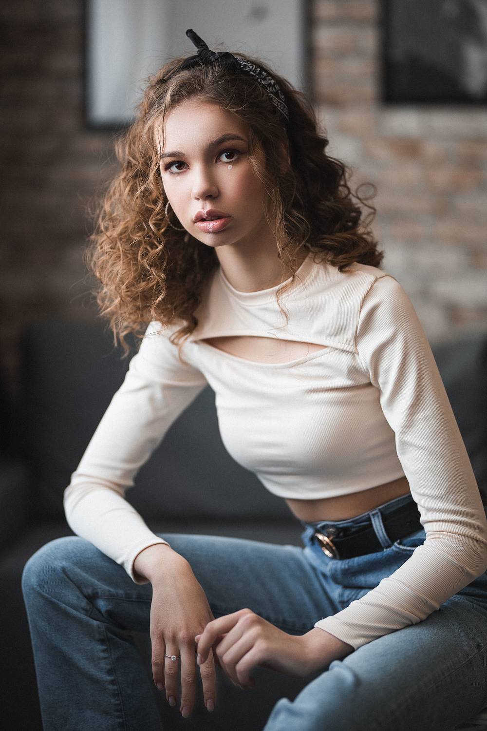 девушка, модель, портрет, фотосессия, студия, макияж, гламур, girl, model, modeling, young, portrait, make-up, творческий портрет, женский портрет, woman, young woman, glamour, постановка, постановочная фотография, fashion, Владимир Васильев