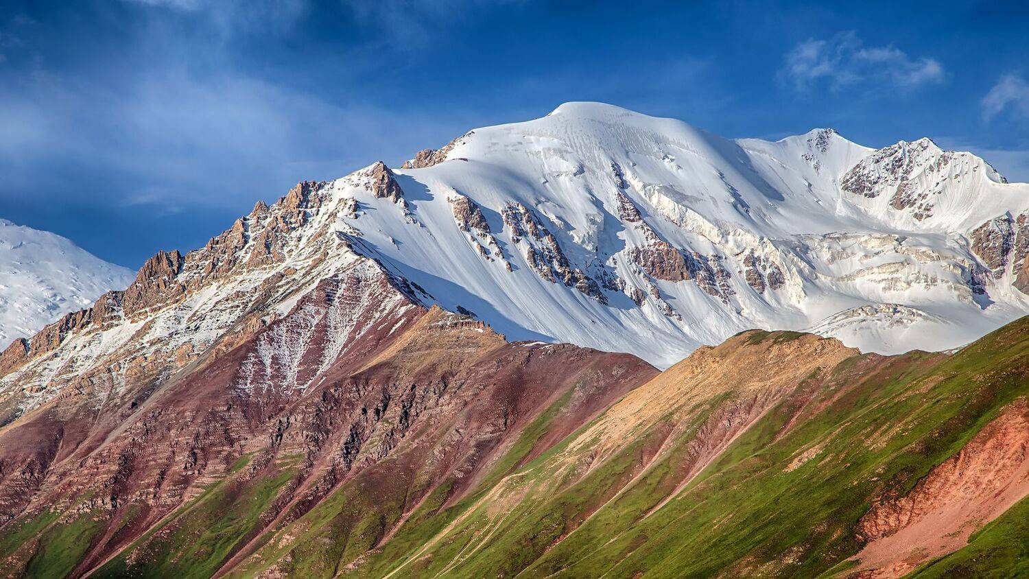 кыргызстан, горы, памиро-алай, пик ленина (7134m), Элина Магалимова