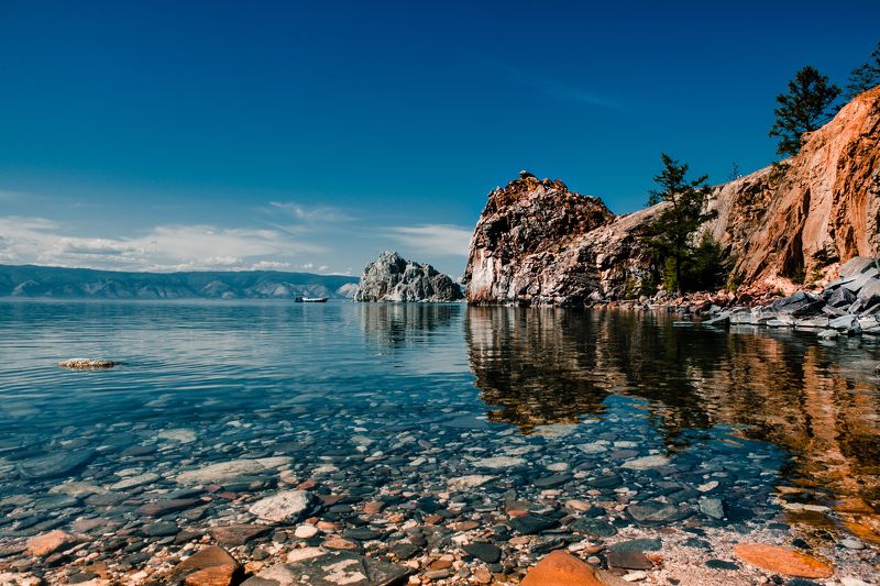 Ольхон, байкал, пейзаж, мыс бурхан Ольхон фото превью