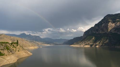 Ирганайское водохранилище.