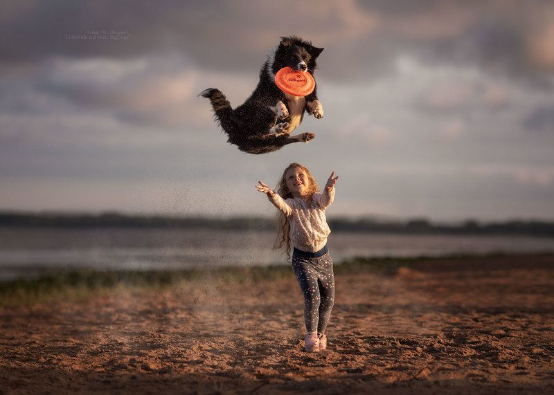 Kids Frisbee Freestyle. Julia and Kaiser фото превью