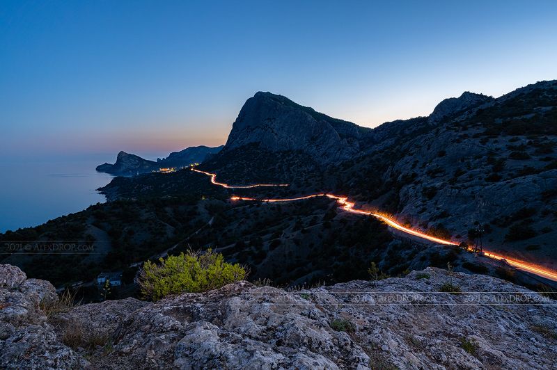 Дорога в Новый Свет / The road to Novyi Svet, Crimea, Russia фото превью