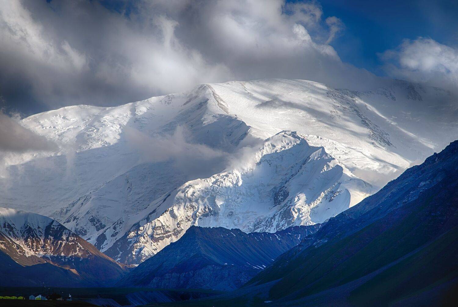 кыргызстан, горы, памиро-алай, пик ленина (7134m), Элина Магалимова