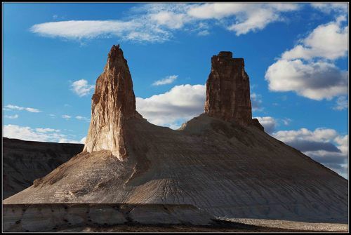 Казахстан.  Плато Устюрт.
