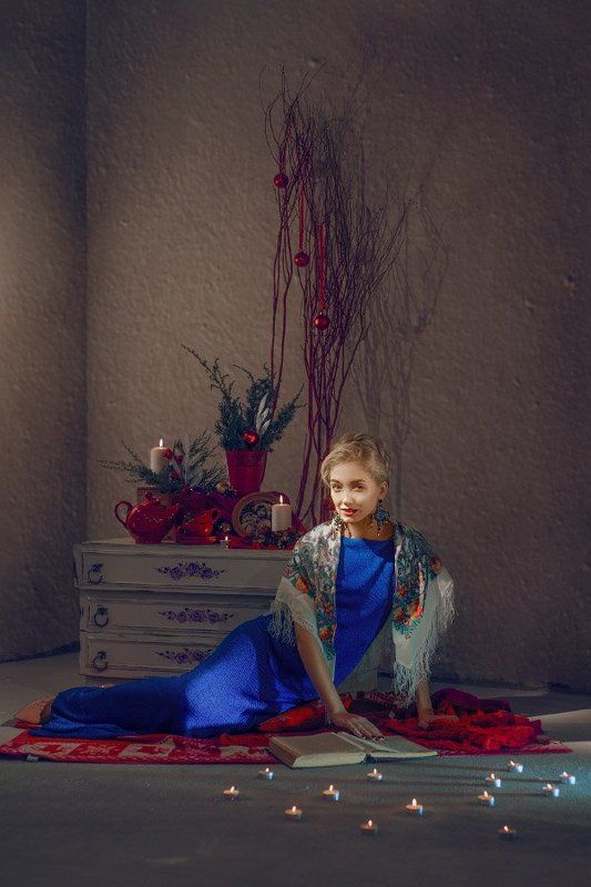 evening reading фото превью