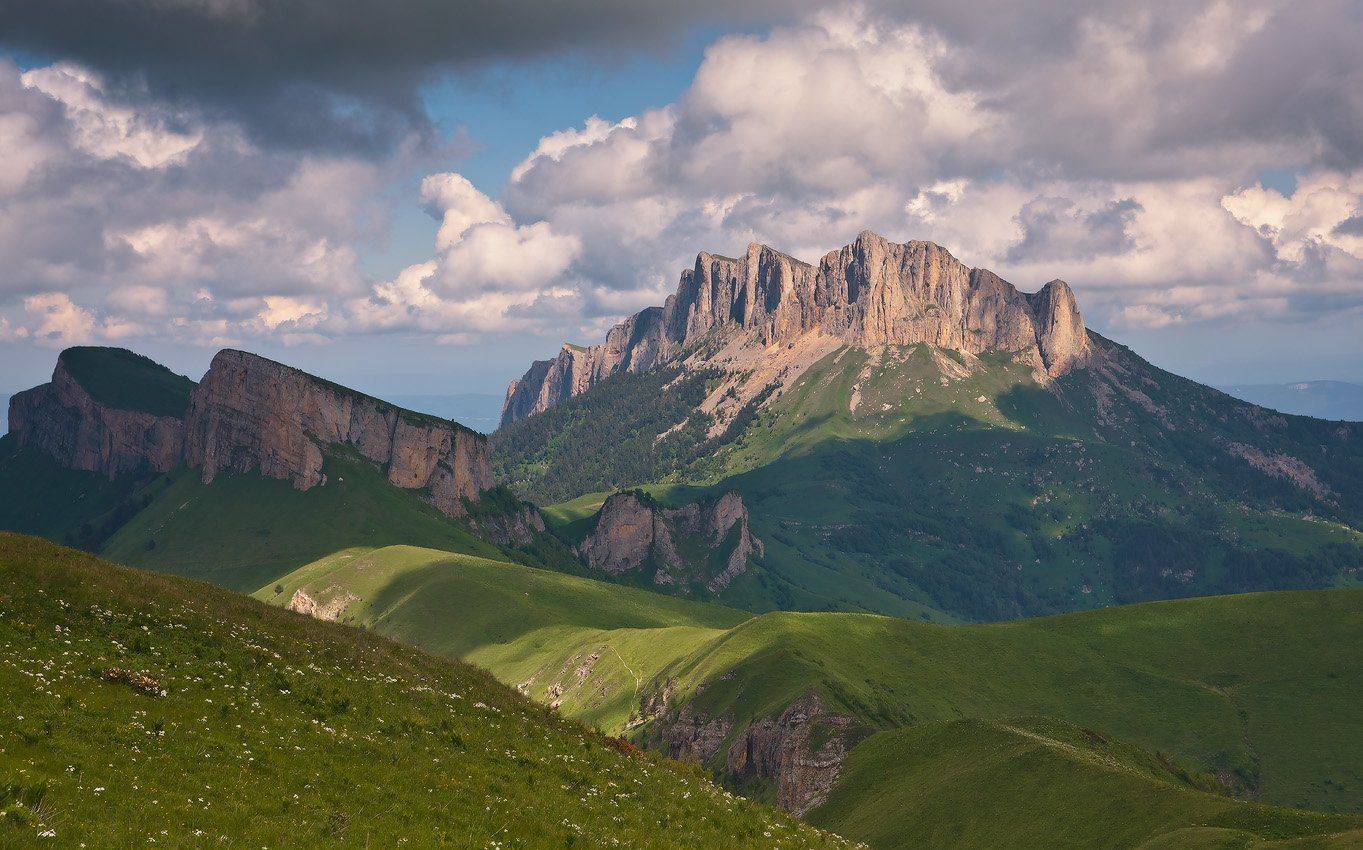 кавказ, тхачи, лето, Николай Мысливцев