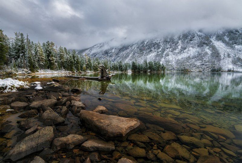 Утро на Среднем Мультинском. фото превью