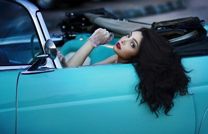 Classic, Fashion, Ford, Girl  фото превью