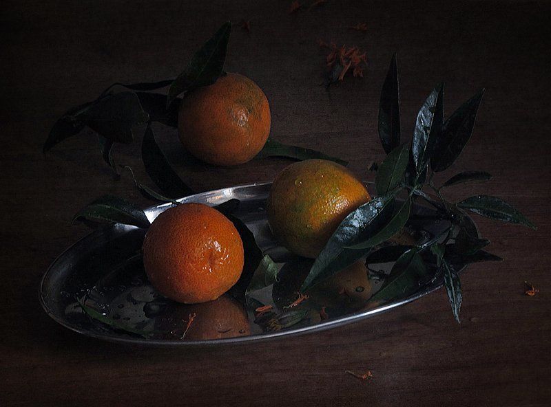 Зимние, Мандарины, Натюрморт, Сезон Сезон мандаринов... фото превью