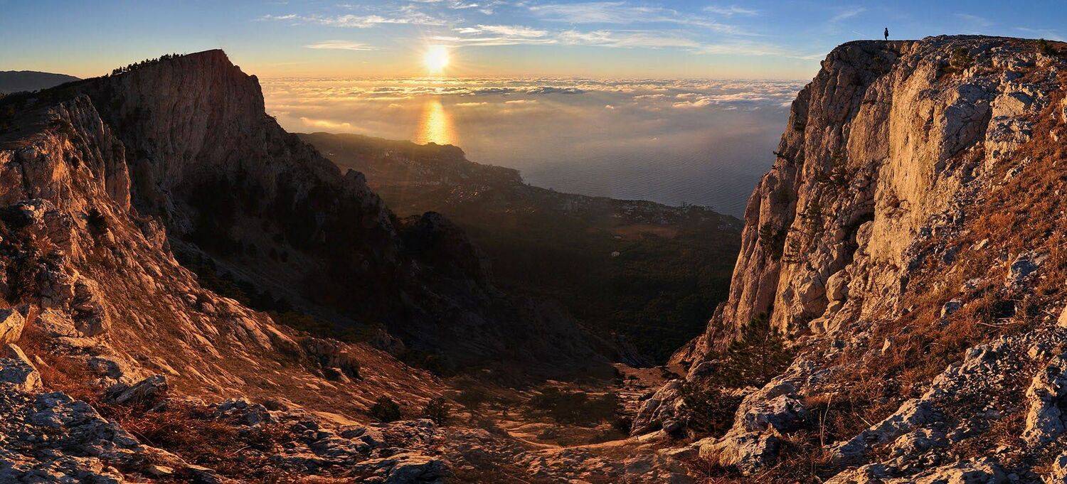 крым, осень, г.ай-петри, утро, АНАТОЛИЙ ДОВЫДЕНКО