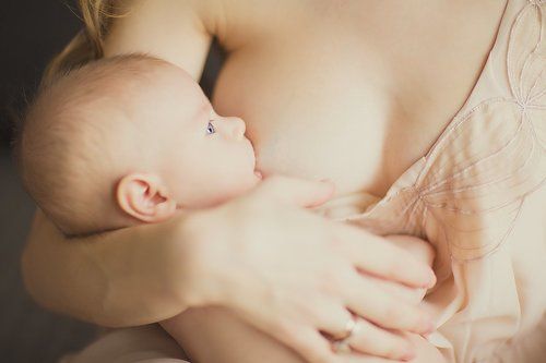 с молоком матери