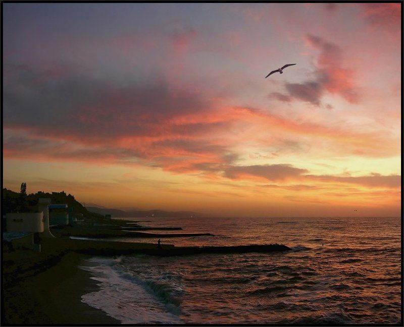 алушта, крым, утро Первое утро года фото превью