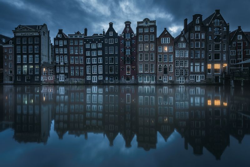 amsterdam, netherlands, moody, reflections Moody Amsterdam фото превью