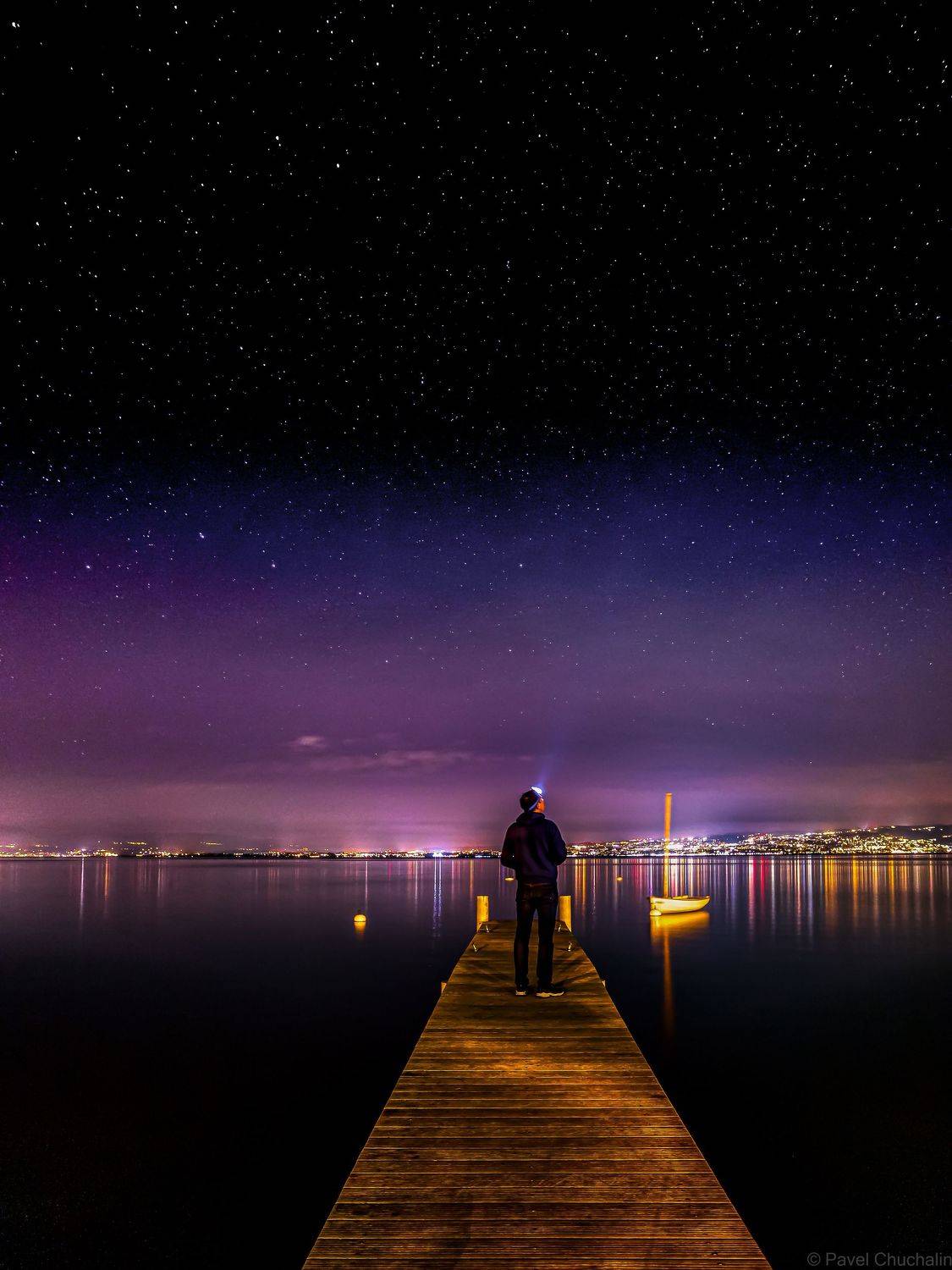 Ночь, пейзаж, Pavel Chuchalin