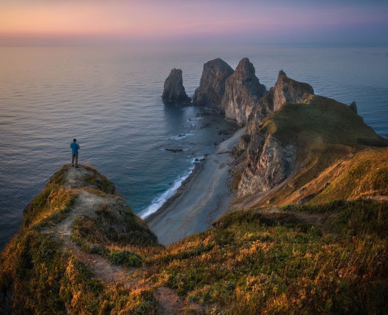 Приморье. Мыс Четырех скал. фото превью