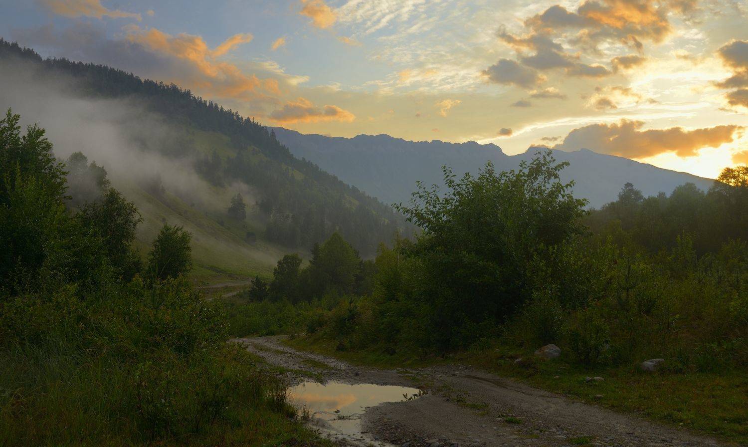горы лето архыз, Александр Жарников