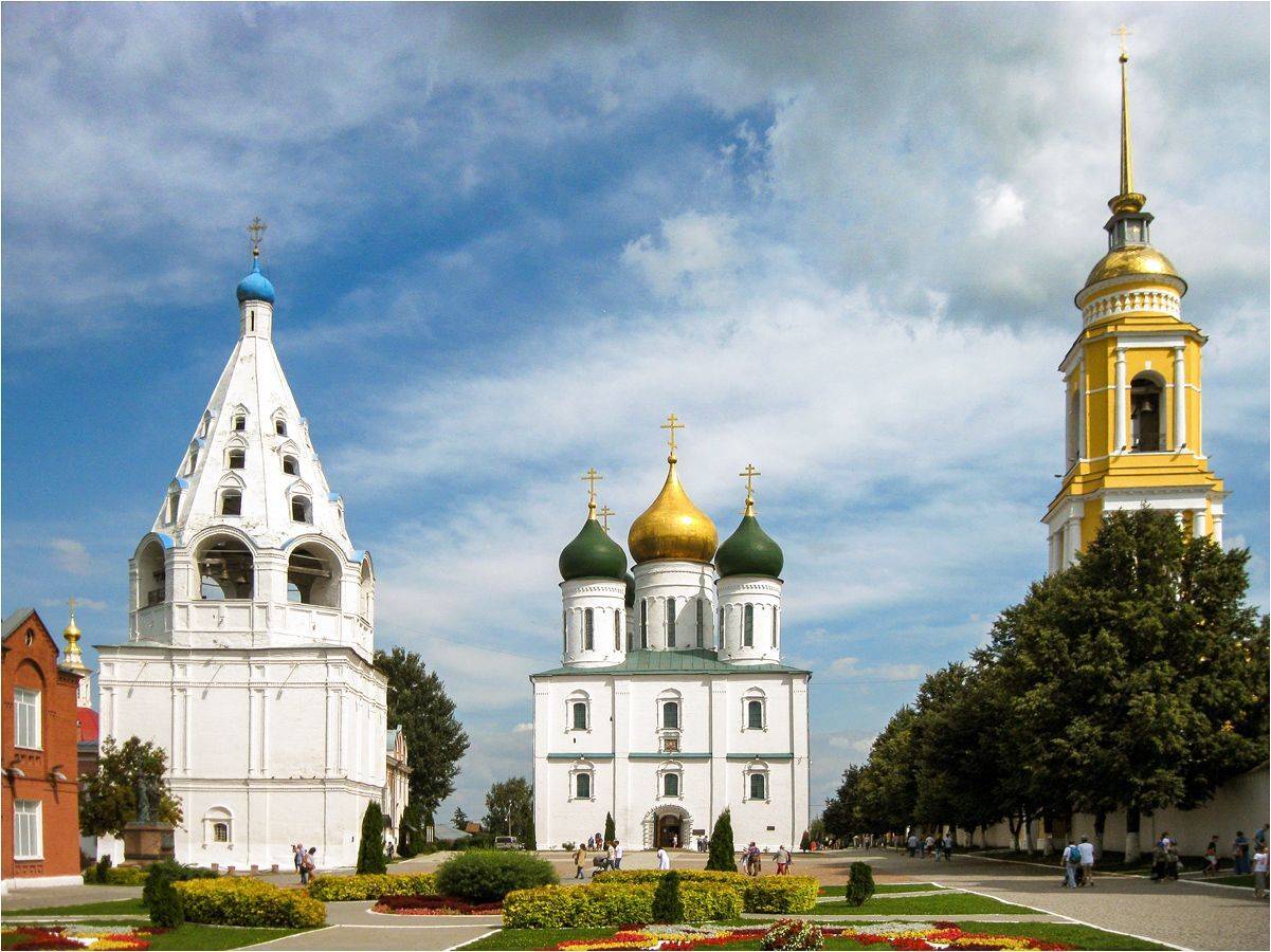 коломна, кремль, соборная площадь, КарОл