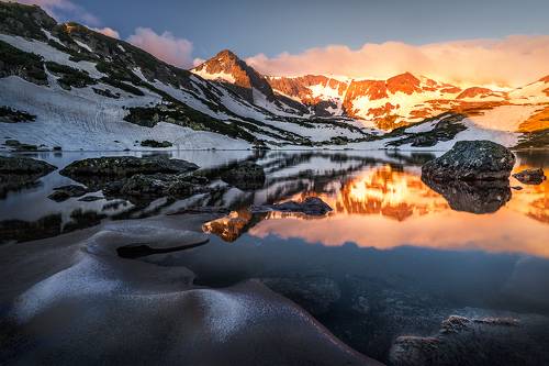 Sunrise on the Fish Lake
