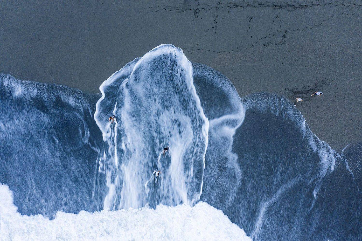 Абхазия, Черное море, шторм, Борис Резванцев