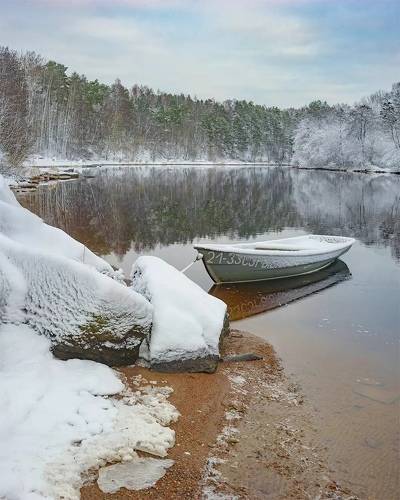 После снегопада