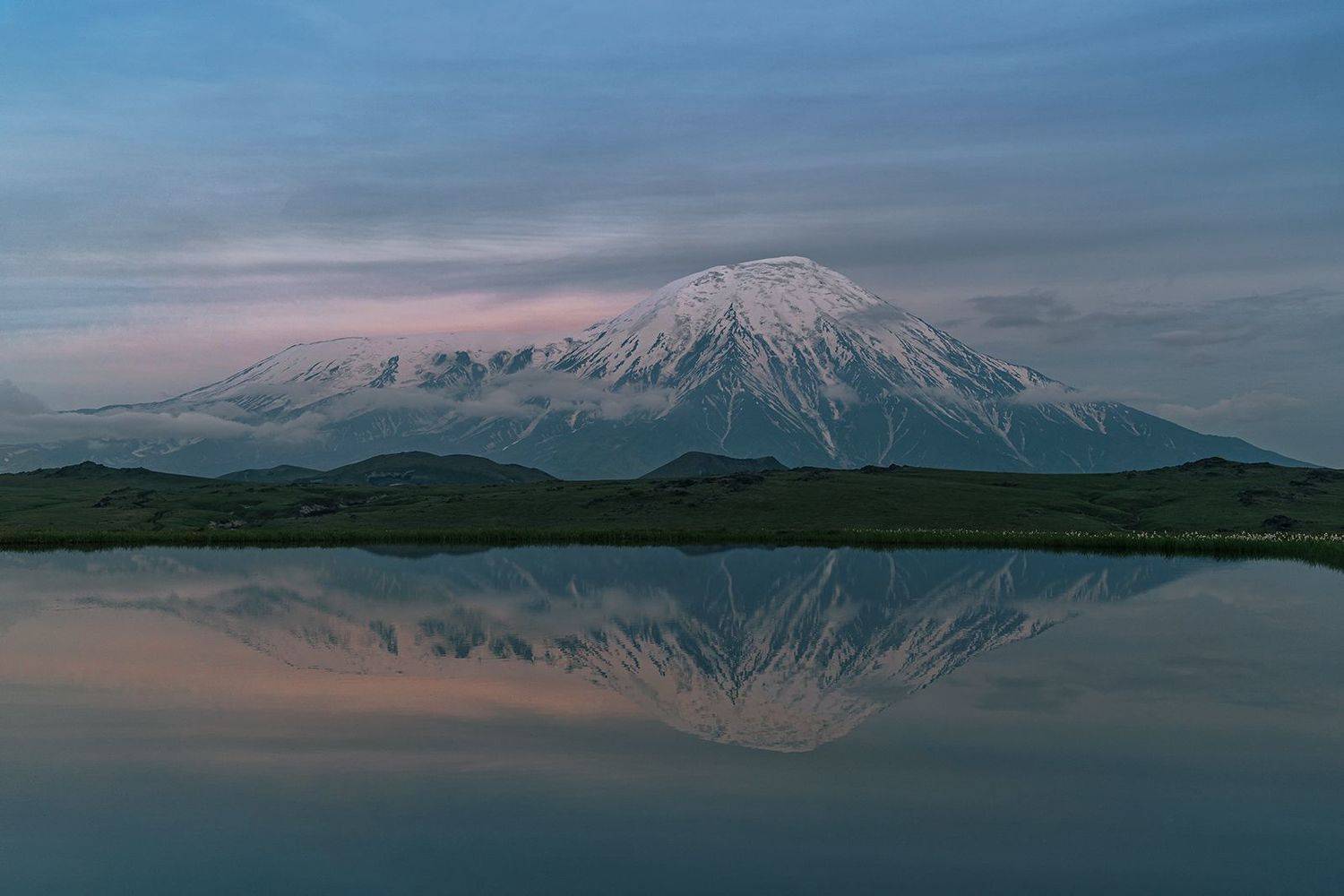 Россия, Камчатка, пейзаж, природа, вулкан, Толбачик, Лариса Николаевна Дука