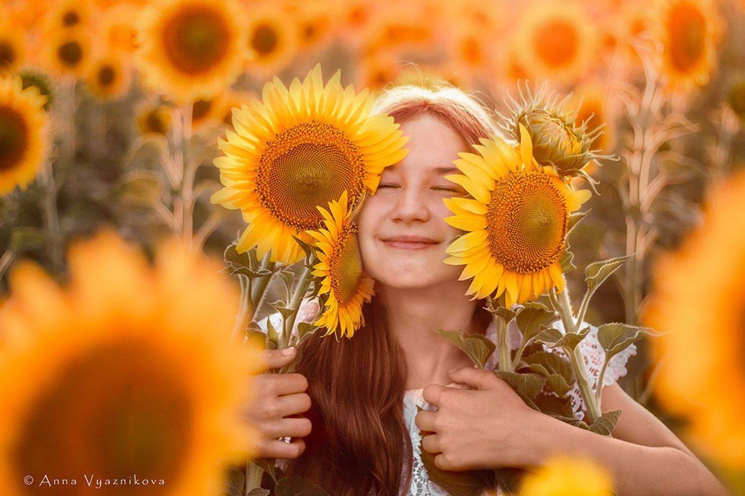 фотограф Лисичанск, детский фотограф, семейный фотограф, фотограф северодонецк, детский портрет, фотосессия на природе, подсолнухи, портрет, улыбка,, Анна Вязникова