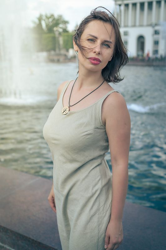 портрет, девушка, модель, тонировка, естественный свет, Анна фото превью