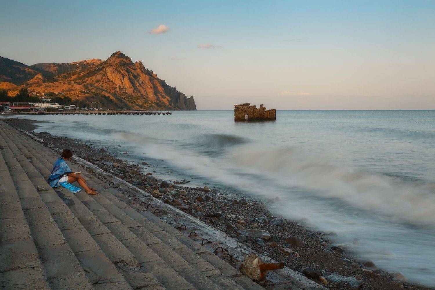 лето, море, карадаг., Владимир Дубинин