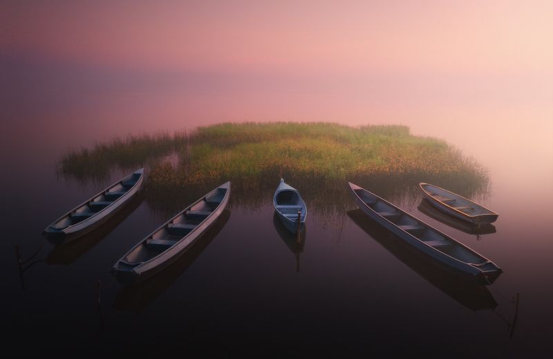 Утро на Плещеевом озере фото превью