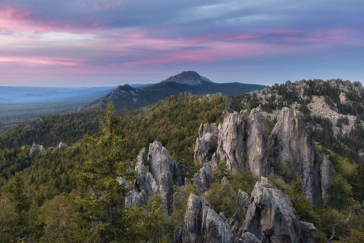 Таганай, Перья, Двуглавая сопка, Урал, Игорь Филимонов