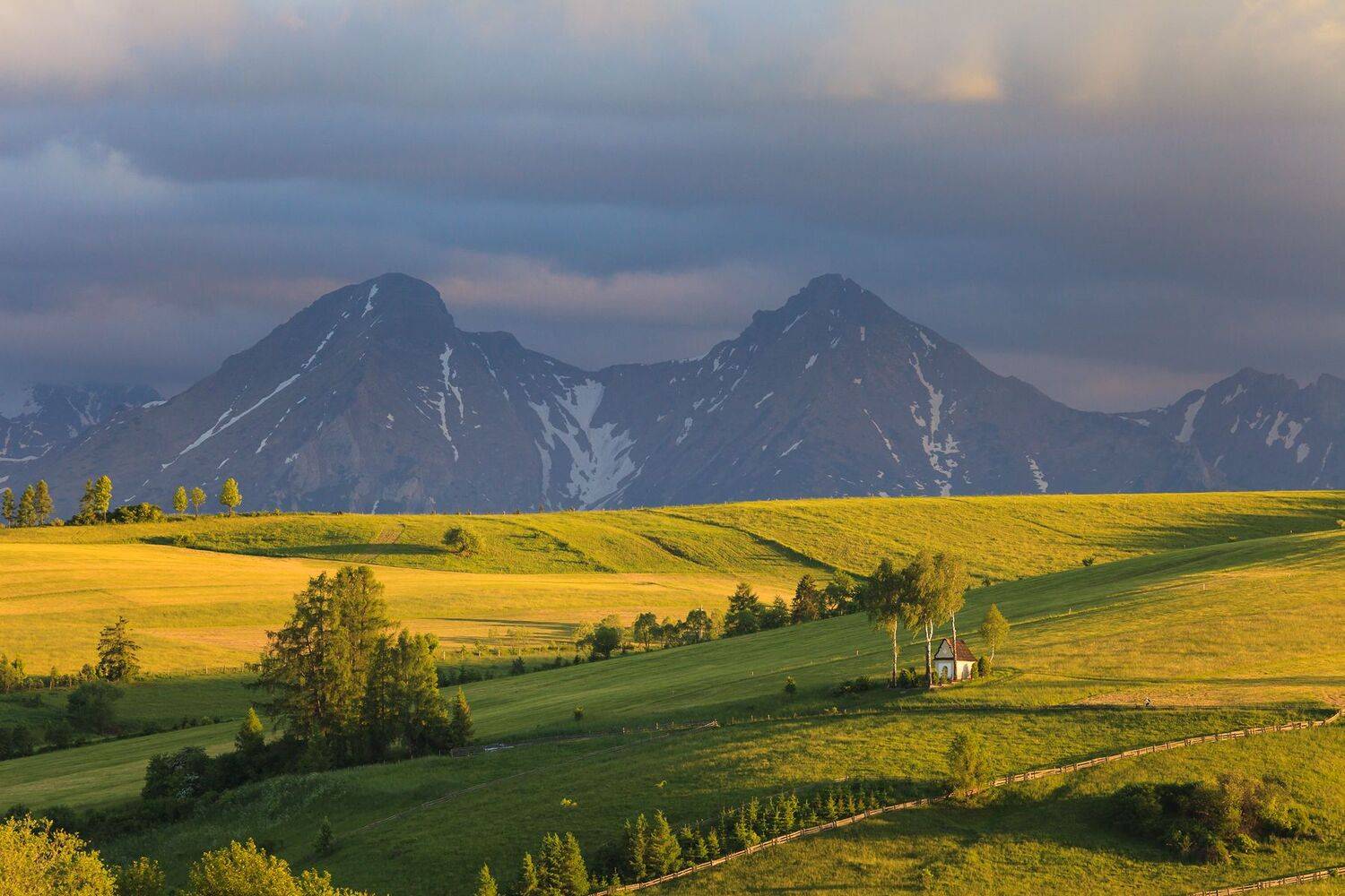 tatry, pieniny, mountainds, spring, grass, sky, panoramic, colors, landscape,  Mirosław Pruchnicki