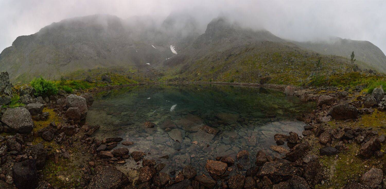 кировск, ганешин, перевал географов, вудъяврчорр, цирк ганешина, хибины, Сергей Кочергин