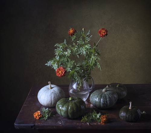 Зеленый натюрморт.