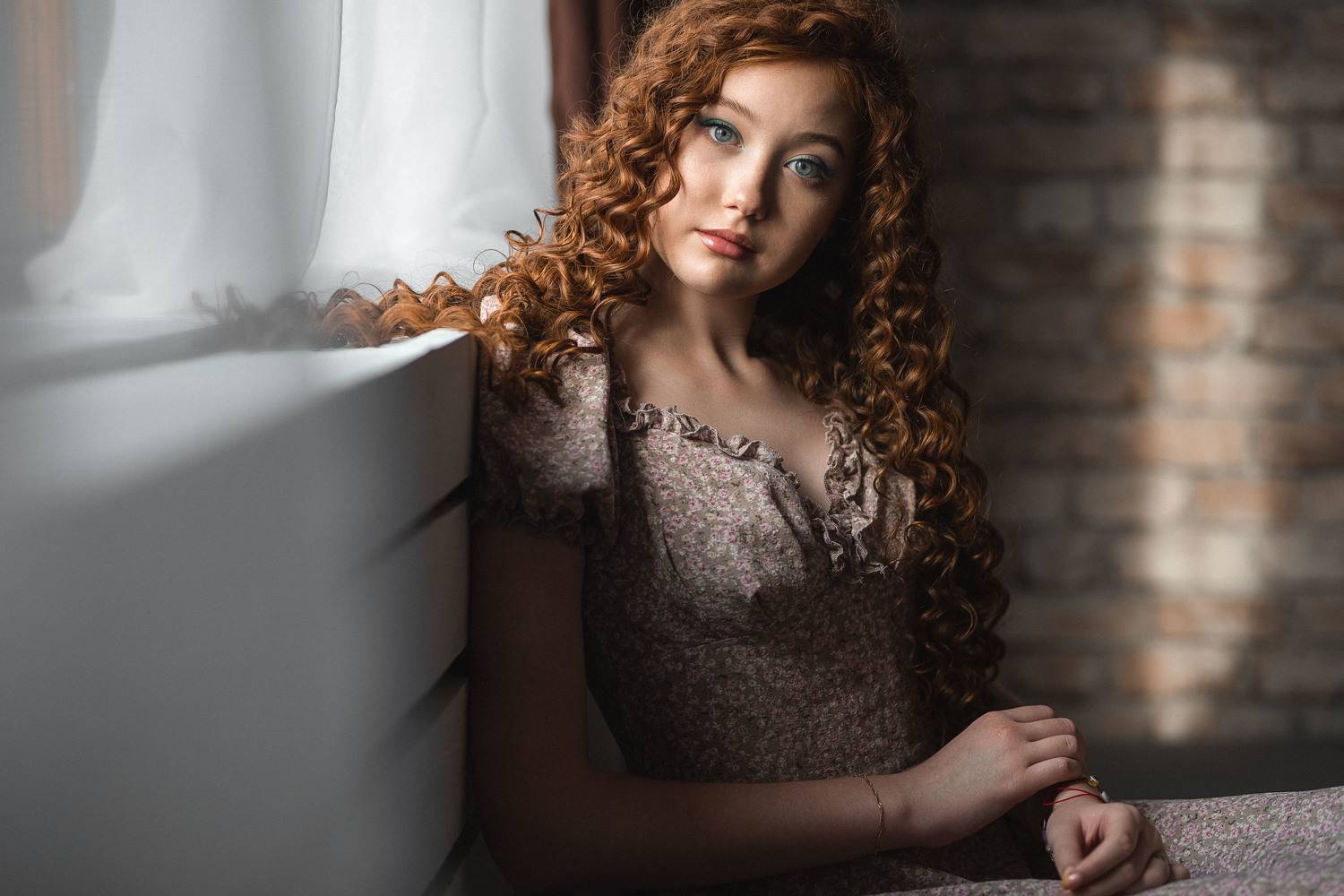 девушка, модель, портрет, фотосессия, студия, макияж, гламур, girl, model, modeling, young, portrait, make-up, творческий портрет, женский портрет, woman, young woman, glamour, постановка, постановочная фотография, fashion, Владимир Васильев