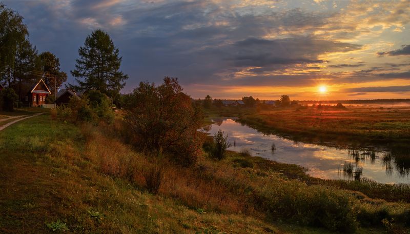 рассвет в русской глубинке фото превью
