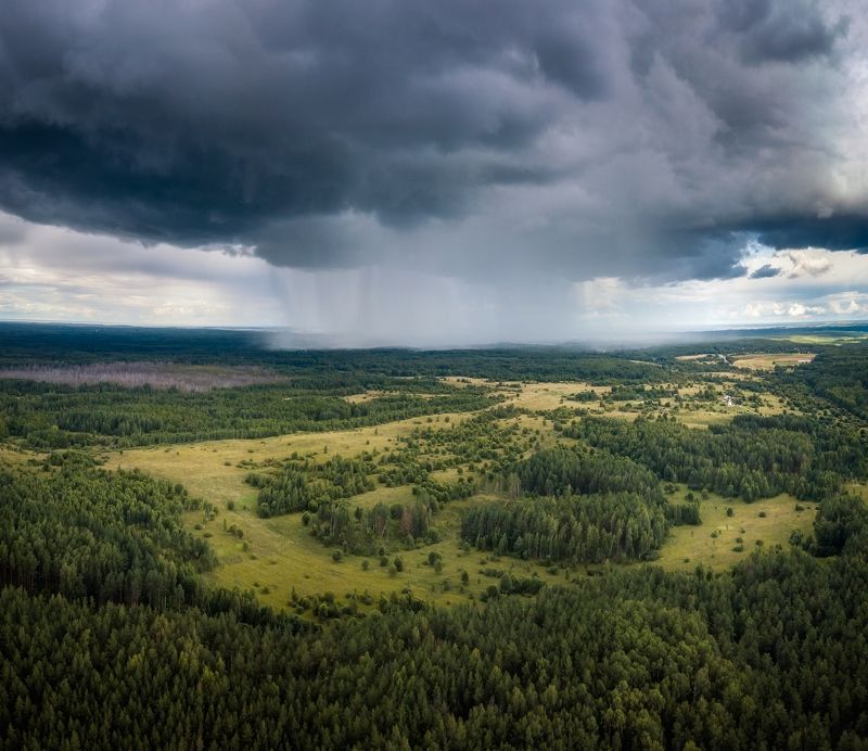 псков, пейзаж, Кажется дождь собирается... фото превью