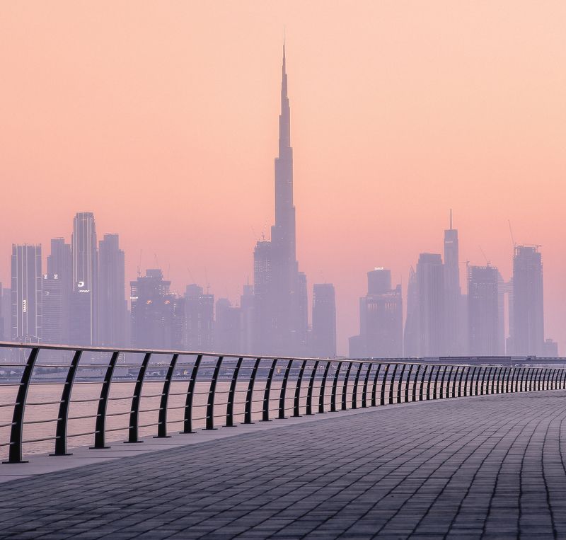 дубай, оаэ, dubai, uae Dubai sunset фото превью
