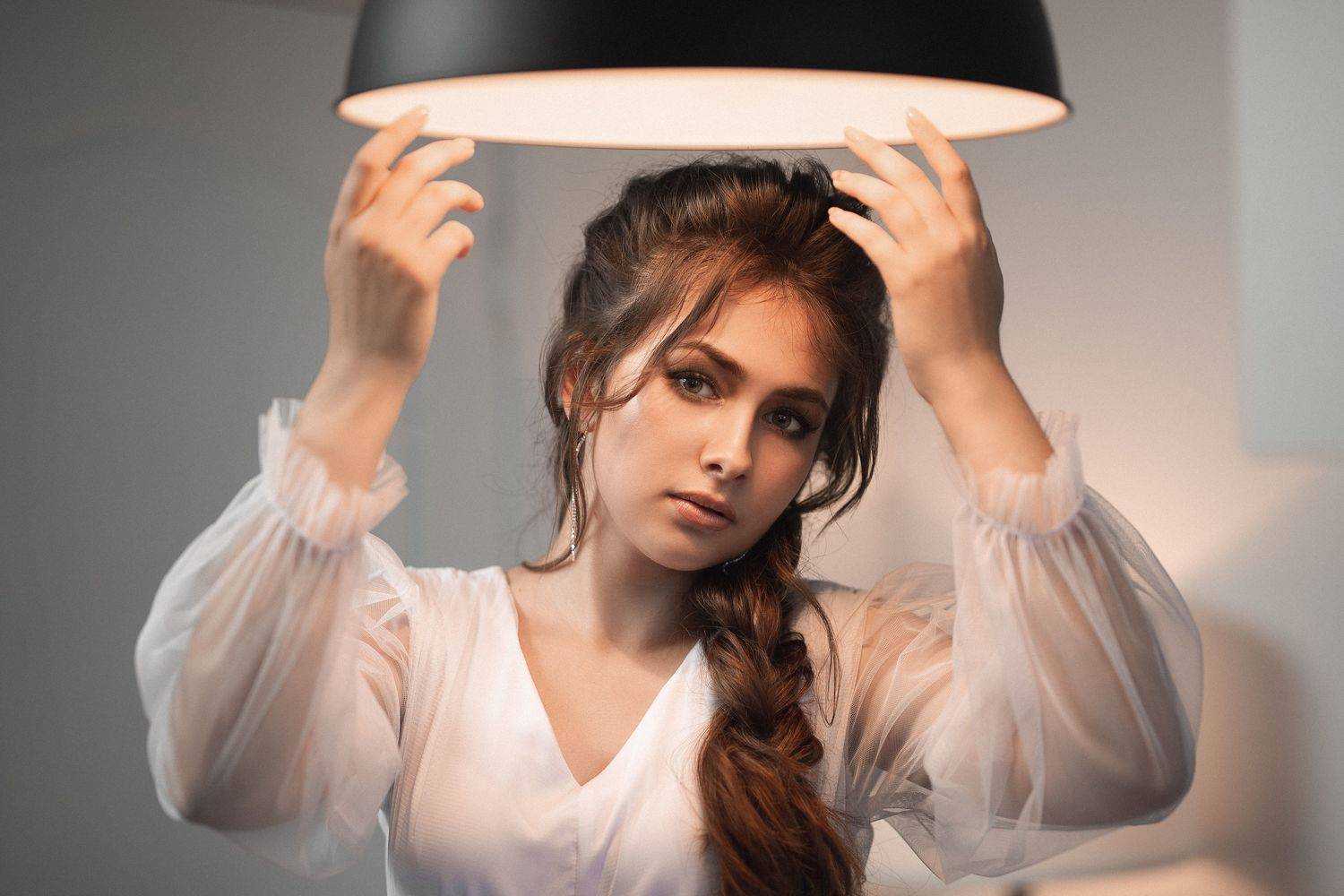 девушка, модель, портрет, фотосессия, студия, макияж, гламур, girl, model, modeling, young, portrait, make-up, творческий портрет, женский портрет, woman, young woman, glamour, постановка, постановочная фотография, fashion, Владимир Васильев