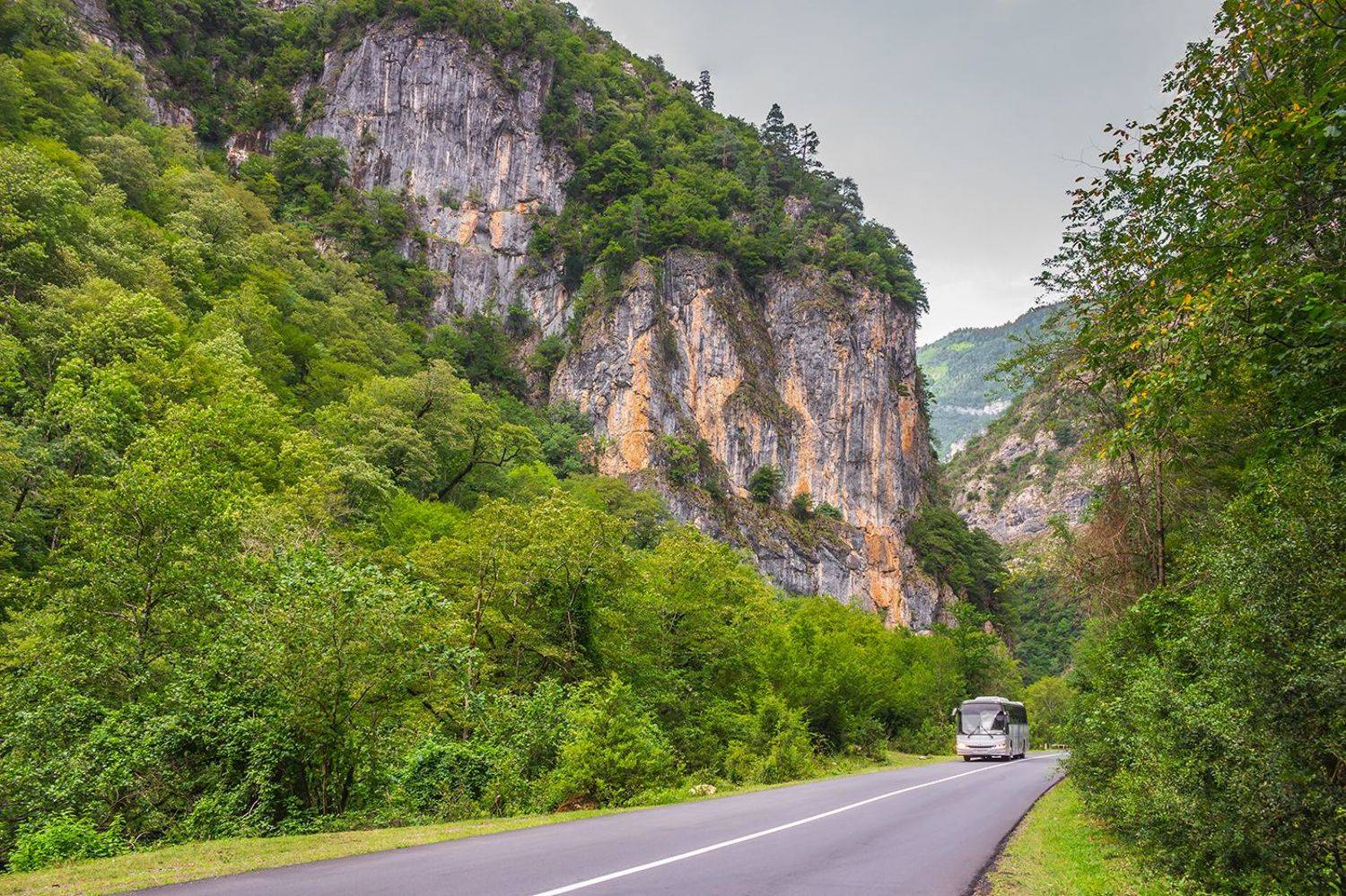 абхазия, горы, дорога, Руслан Востриков