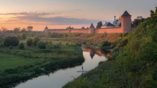 Летний вечер в Суздале