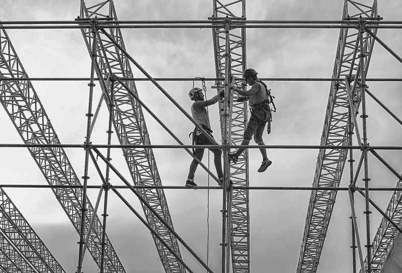 уличная фотография, стрит, Арматурное танго фото превью