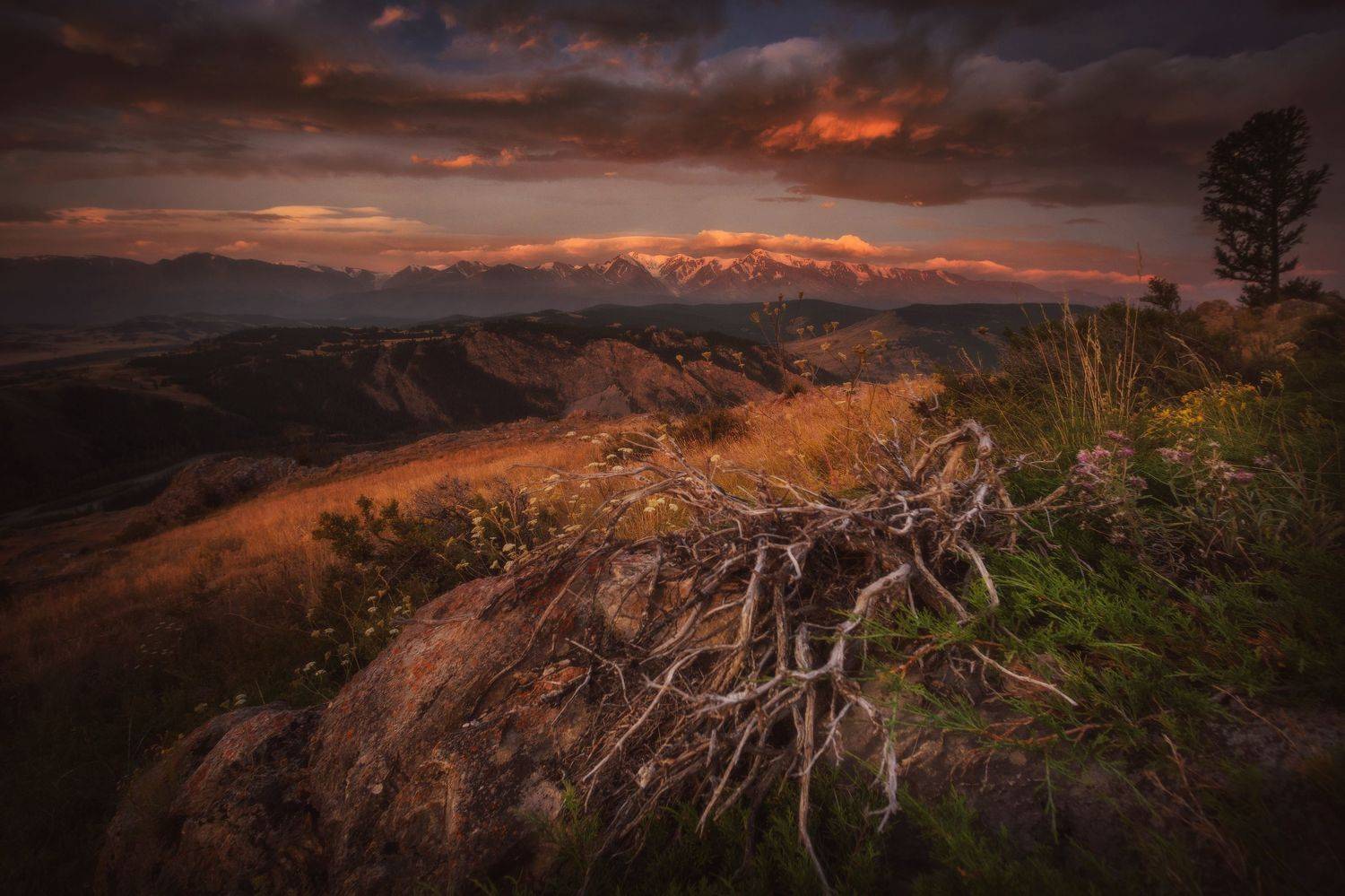 озеро, горы, лес, природа, закат, рассвет, красота, приключения, путешествие, Шевченко Николай